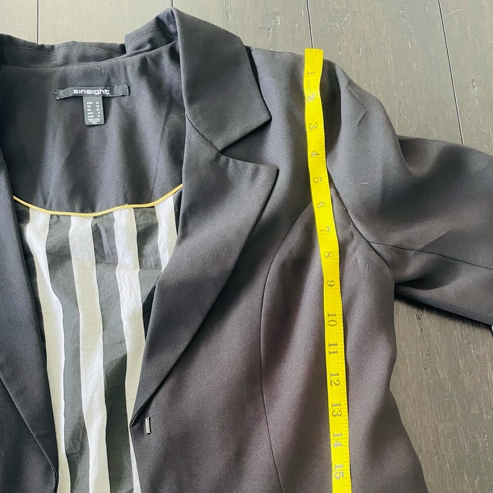 Black Insight Women’s Blazer - Picture 4 of 5